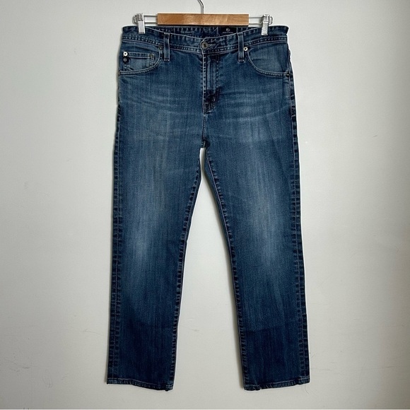 AG Adriano Goldschmied The Graduate Jeans, Size 33, Blue - Picture 1 of 9